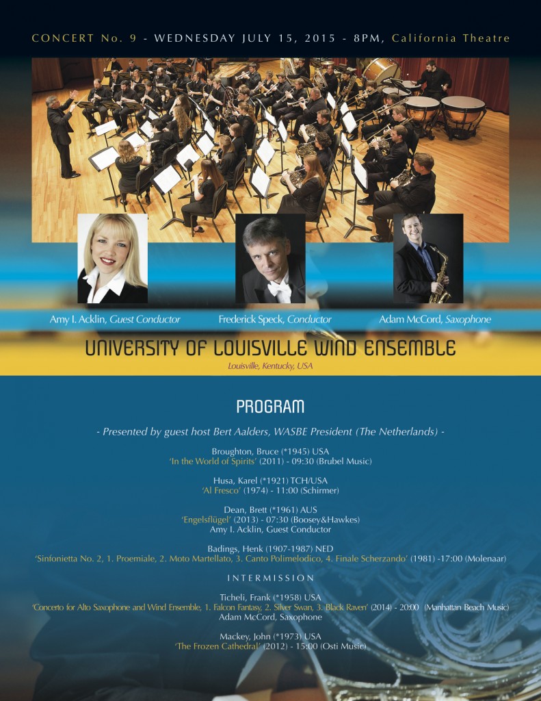WASBE program page University of Louisville